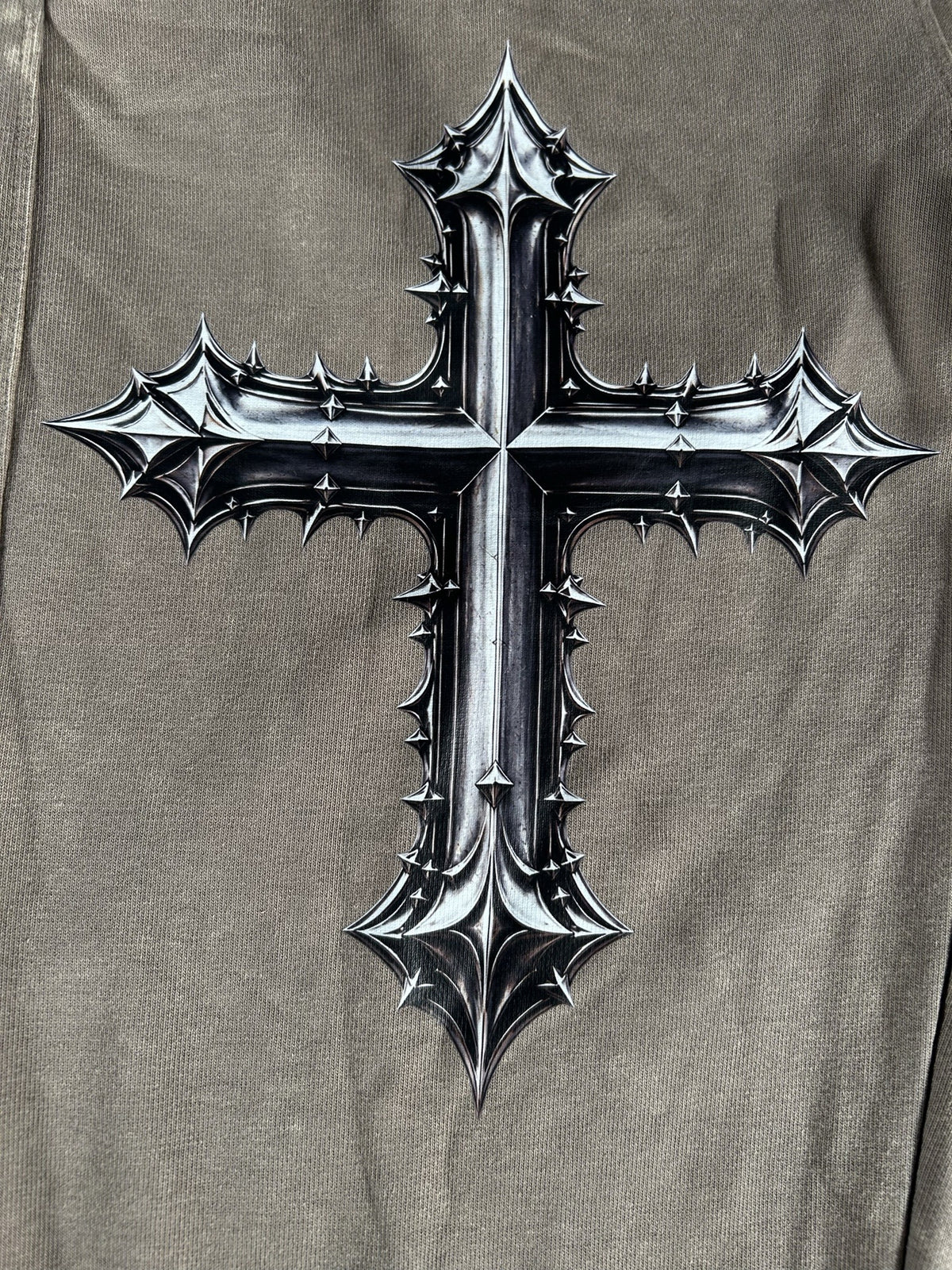 Stone — cross print